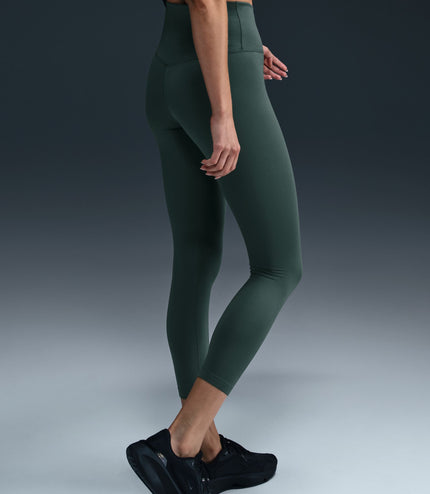 Nike Womens Therma-Fit One Leggings - Vintage Green/White