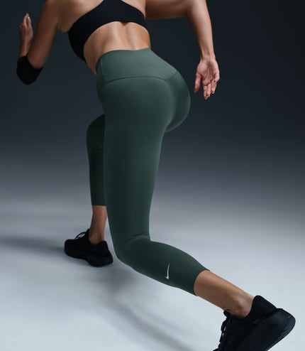 Nike Womens Therma-Fit One Leggings - Vintage Green/White