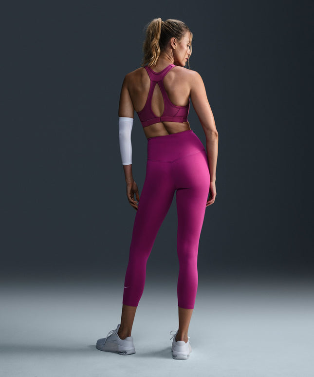 Nike Womens Therma-Fit One Hot Leggings - Fuchsia/White
