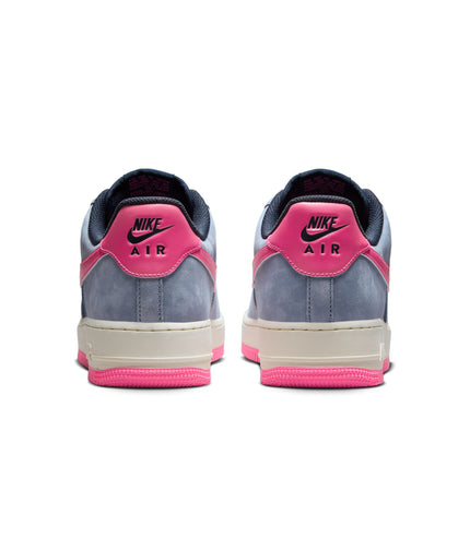 Nike Men’s Air Force 1 '07 LX - Dark Obsidian/Pink Blast