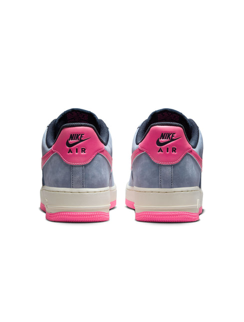 Nike Men’s Air Force 1 '07 LX - Dark Obsidian/Pink Blast