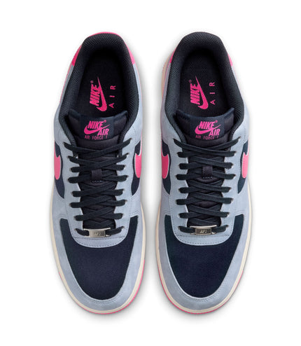 Nike Men’s Air Force 1 '07 LX - Dark Obsidian/Pink Blast