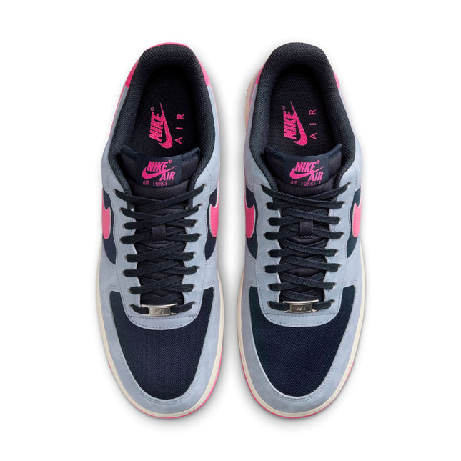 Nike Men’s Air Force 1 '07 LX - Dark Obsidian/Pink Blast