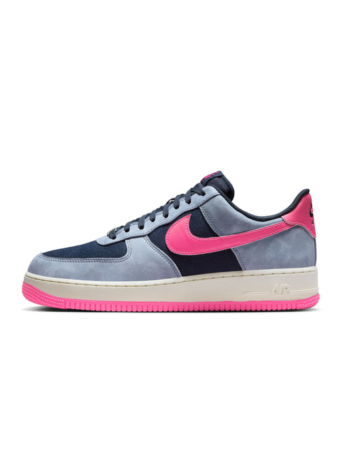 Nike Men’s Air Force 1 '07 LX - Dark Obsidian/Pink Blast