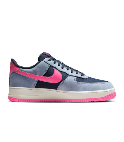 Nike Men’s Air Force 1 '07 LX - Dark Obsidian/Pink Blast