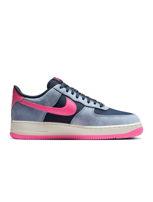 Nike Men’s Air Force 1 '07 LX - Dark Obsidian/Pink Blast