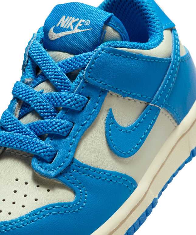 Nike (TD) Dunk Low - Light Silver/Photo Blue