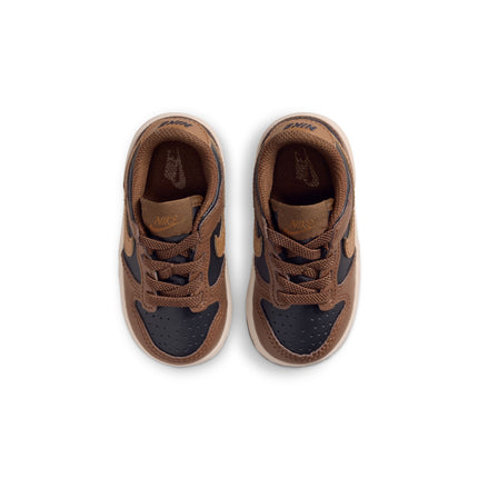 Nike (TD) Dunk Low - Black/British Tan