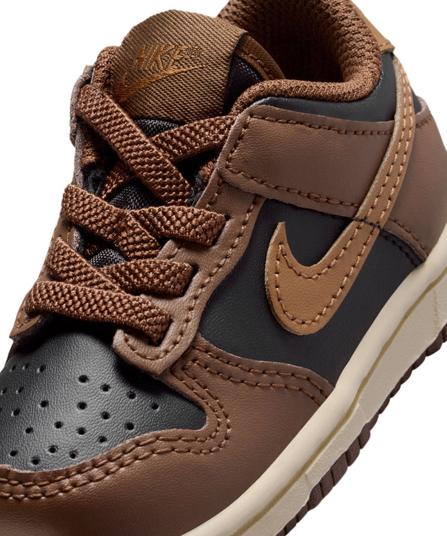 Nike (TD) Dunk Low - Black/British Tan