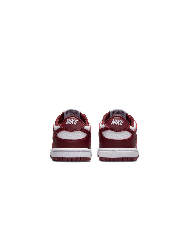 Nike (TD) Dunk Low - White/Redwood