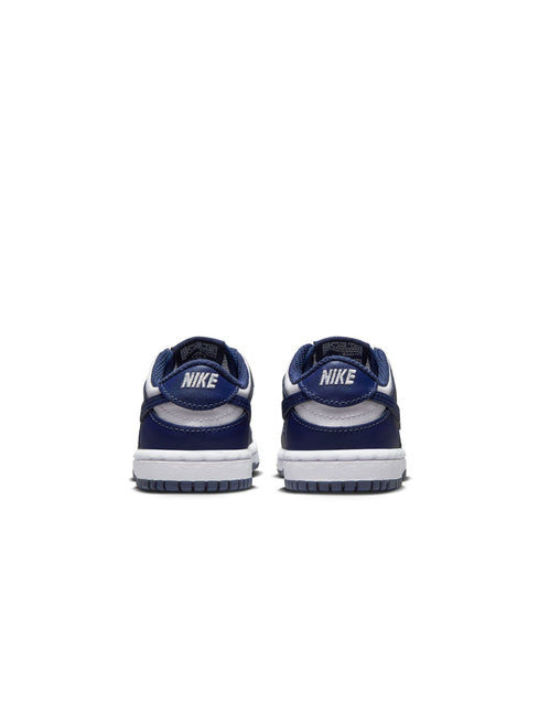 Nike (TD) Dunk Low - White/Midnight Navy