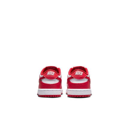 Nike (TD) Dunk Low - White/University Red