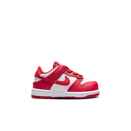 Nike (TD) Dunk Low - White/University Red