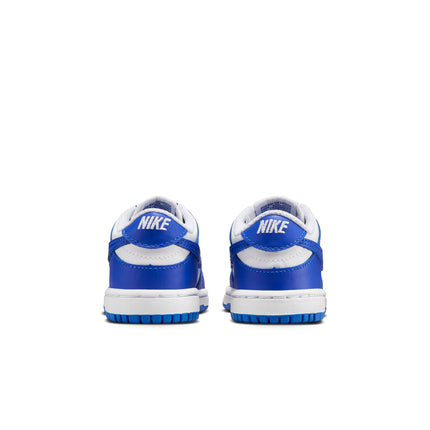 Nike (TD) Dunk Low - White/Hyper Royal