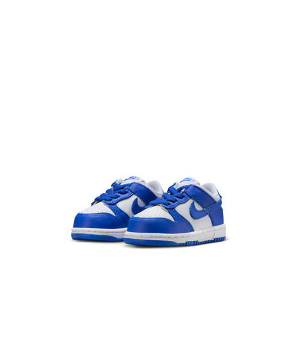 Nike (TD) Dunk Low - White/Hyper Royal