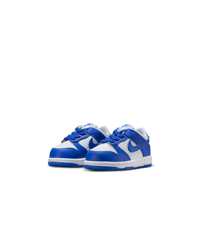 Nike (TD) Dunk Low - White/Hyper Royal