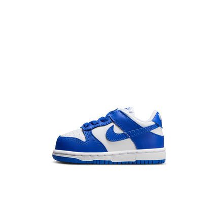 Nike (TD) Dunk Low - White/Hyper Royal