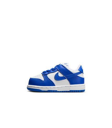Nike (TD) Dunk Low - White/Hyper Royal
