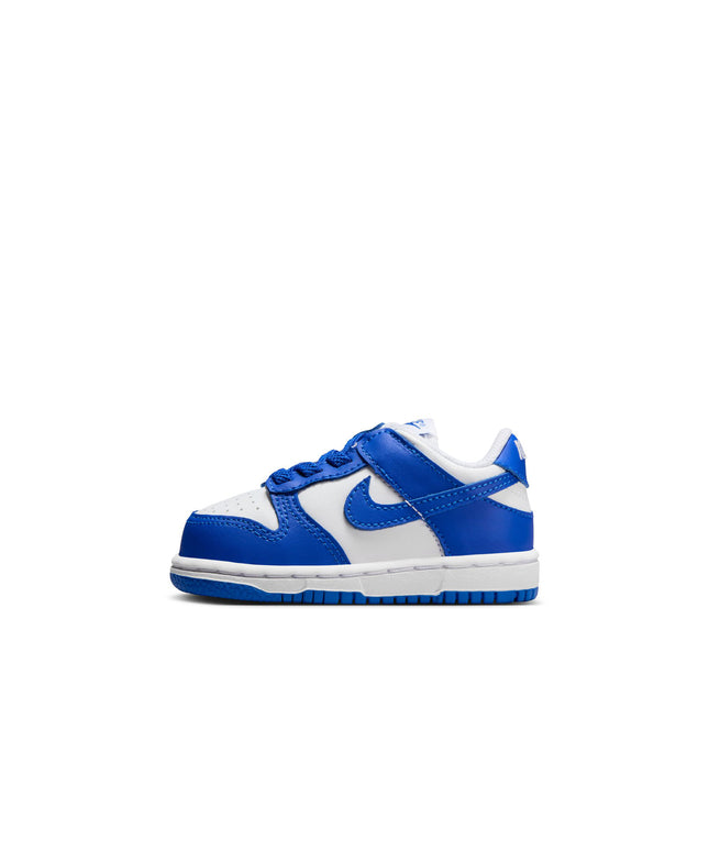Nike (TD) Dunk Low - White/Hyper Royal