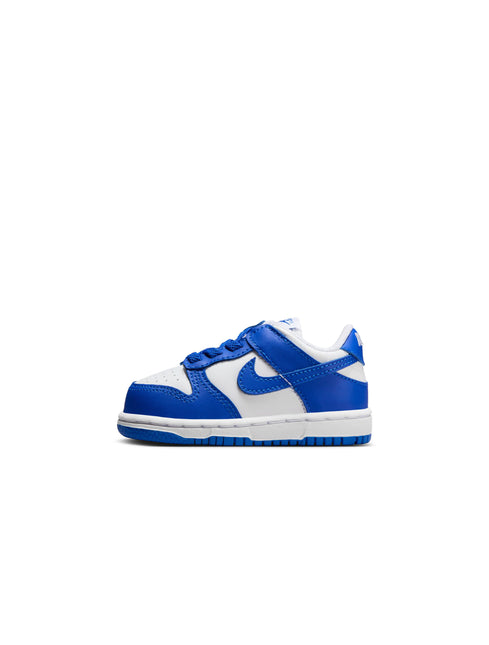 Nike (TD) Dunk Low - White/Hyper Royal