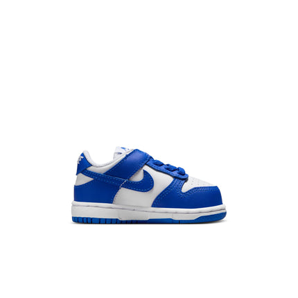 Nike (TD) Dunk Low - White/Hyper Royal