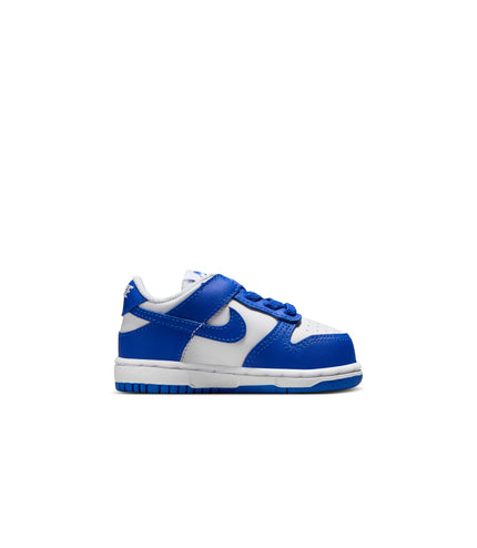 Nike (TD) Dunk Low - White/Hyper Royal