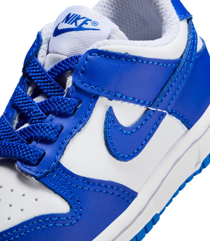 Nike (TD) Dunk Low - White/Hyper Royal