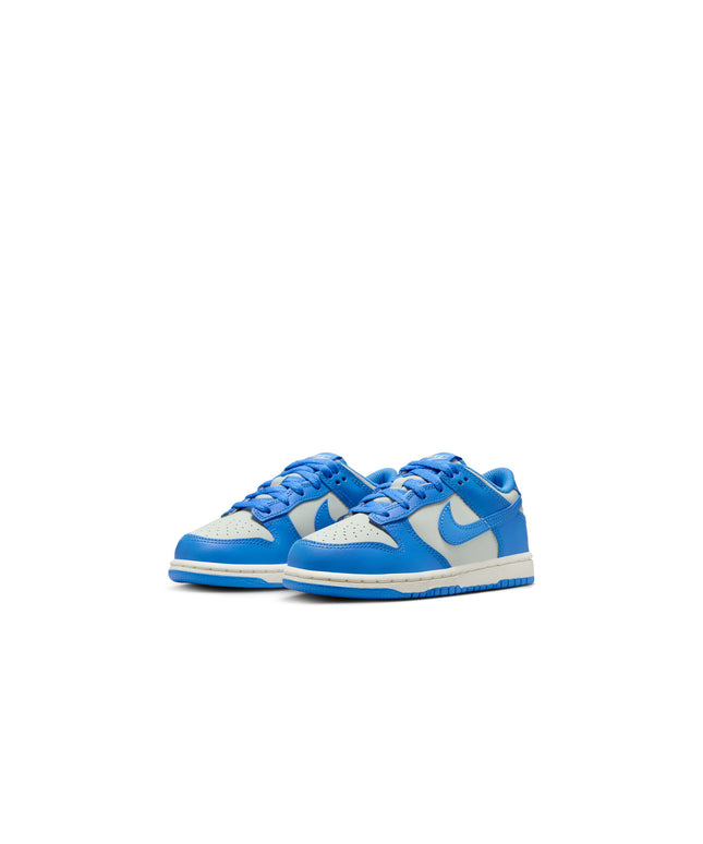Nike (PS) Dunk Low - Light Silver/Photo Blue