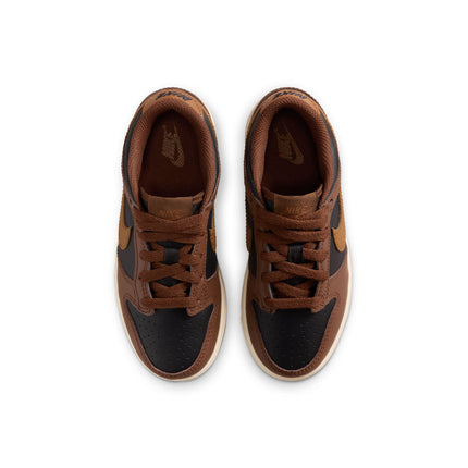 Nike (PS) Dunk Low - Black/British Tan
