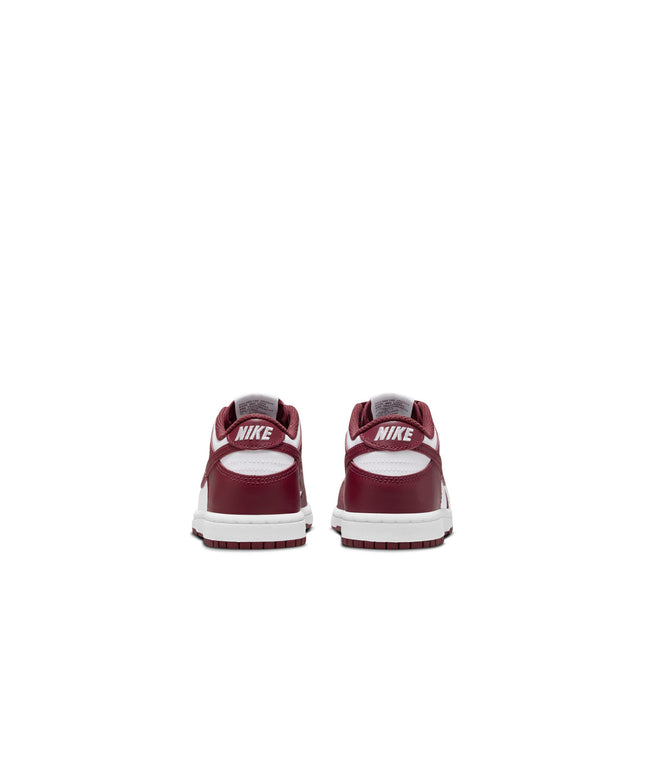 Nike (PS) Dunk Low - White/Redwood