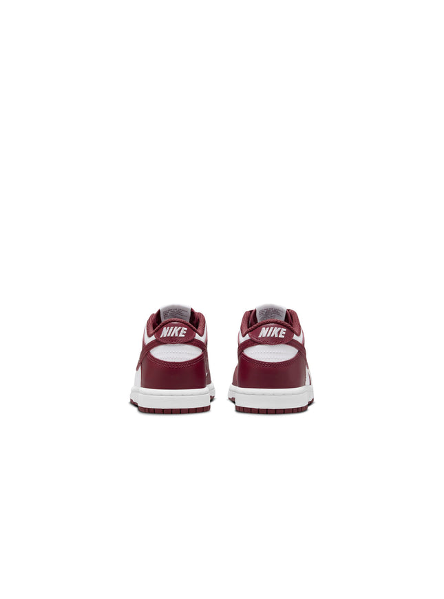 Nike (PS) Dunk Low - White/Redwood