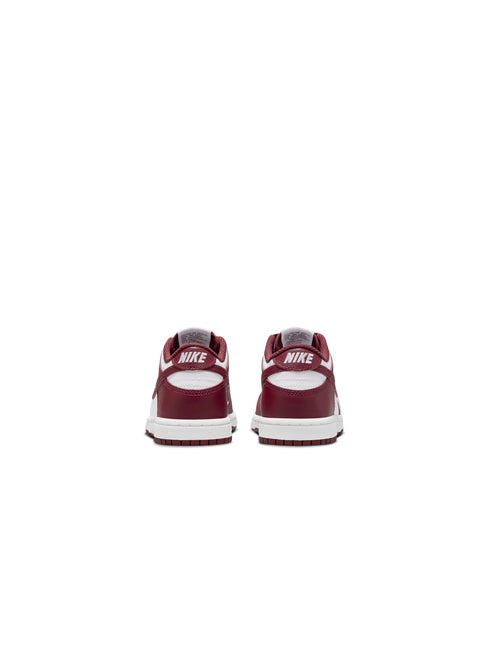 Nike (PS) Dunk Low - White/Redwood