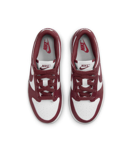 Nike (PS) Dunk Low - White/Redwood