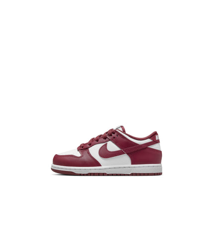 Nike (PS) Dunk Low - White/Redwood