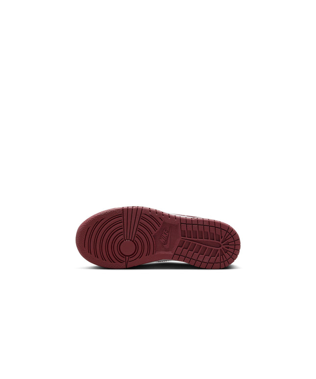 Nike (PS) Dunk Low - White/Redwood