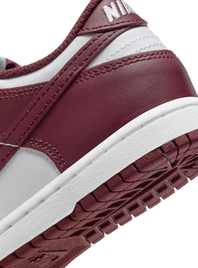 Nike (PS) Dunk Low - White/Redwood