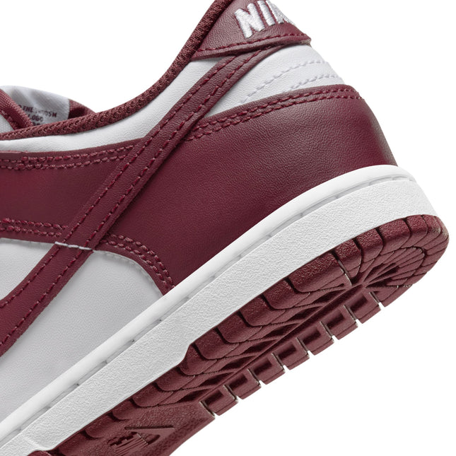 Nike (PS) Dunk Low - White/Redwood