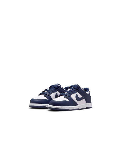 Nike (PS) Dunk Low - White/Navy