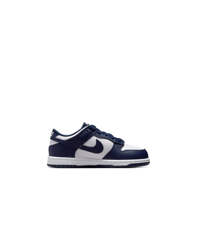 Nike (PS) Dunk Low - White/Navy