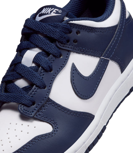 Nike (PS) Dunk Low - White/Navy