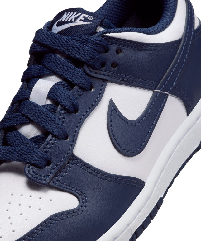 Nike (PS) Dunk Low - White/Navy
