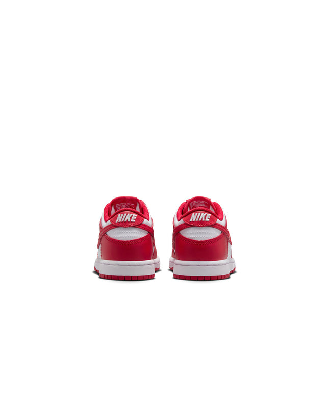 Nike (PS) Dunk Low - White/University Red