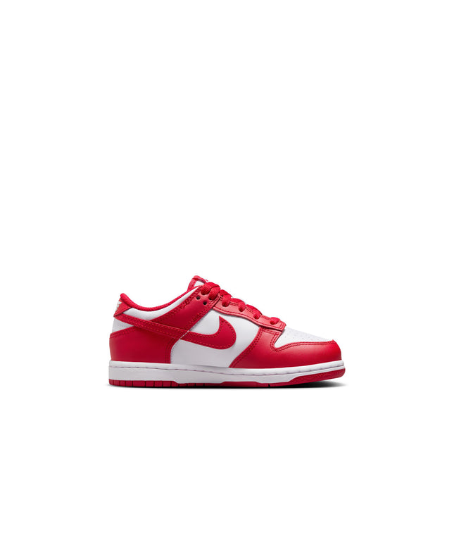 Nike (PS) Dunk Low - White/University Red