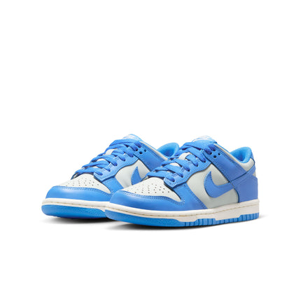 Nike Big Kids Dunk Low - Light Silver/Photo Blue