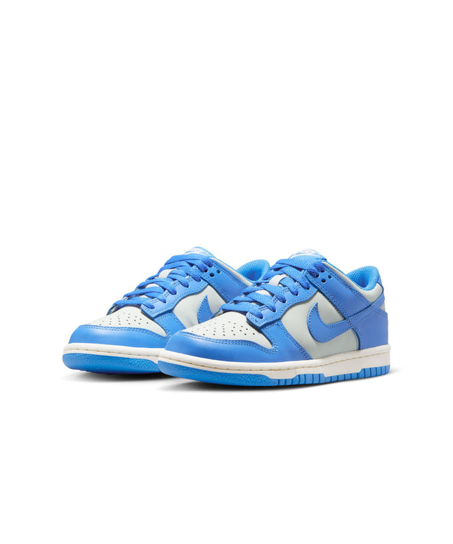 Nike Big Kids Dunk Low - Light Silver/Photo Blue