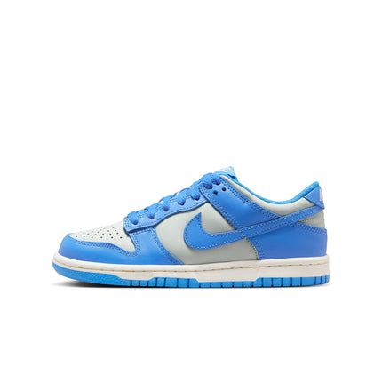 Nike Big Kids Dunk Low - Light Silver/Photo Blue