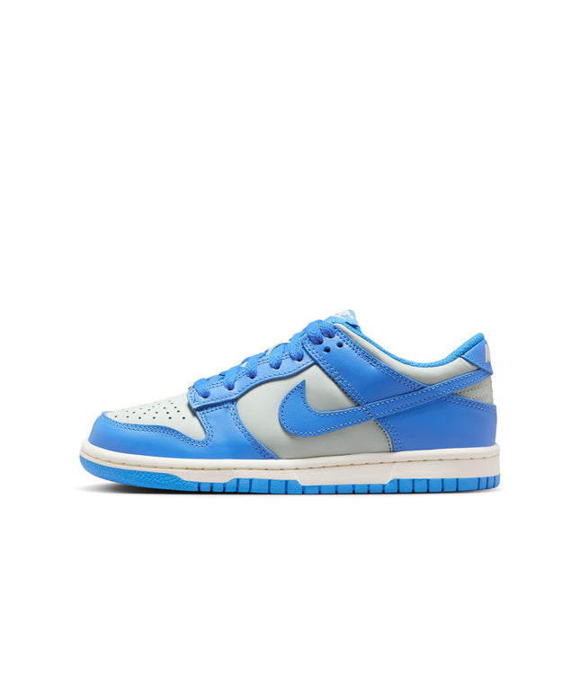 Nike Big Kids Dunk Low - Light Silver/Photo Blue