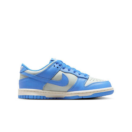 Nike Big Kids Dunk Low - Light Silver/Photo Blue