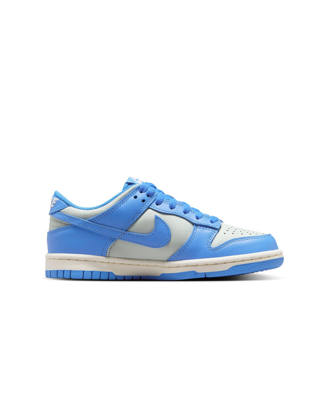 Nike Big Kids Dunk Low - Light Silver/Photo Blue