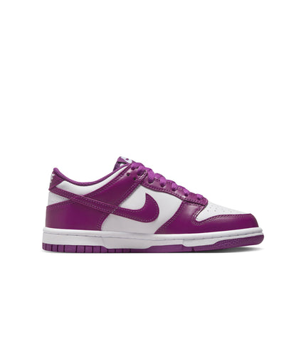 Nike Big Kids Dunk Low - White/Viotech